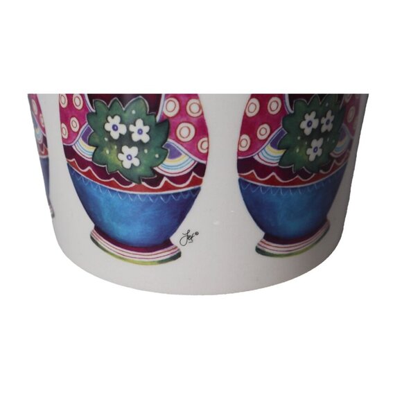 Vintage Ceramic Jar with Lid Cookie Jar Nesting Dolls Polish Jet Ter Steege - Picture 2 of 8